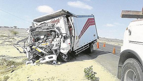 Accidentes de tránsito dejan dos personas fallecidas en los distritos de Salas y Mórrope