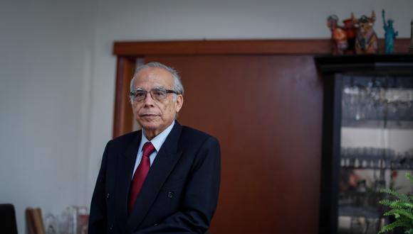 Aníbal Torres, asesor legal de Perú Libre. (Foto: Hugo Pérez)