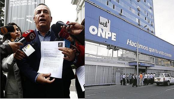 ONPE: Existen casos de homonimia en lista de partido Podemos por el Progreso del Perú