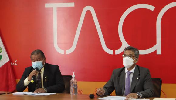 Director de salud dio reporte de situacion epidemiológica en Tacna en reunión de autoridades de la Coraprec