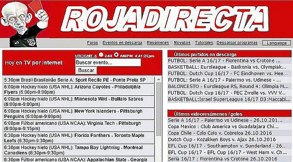 Justicia española ordena cierre de Roja Directa