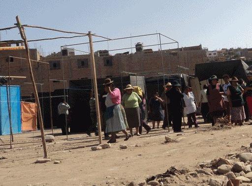 Comerciante fue agredida en el interior del fundo Acacollo