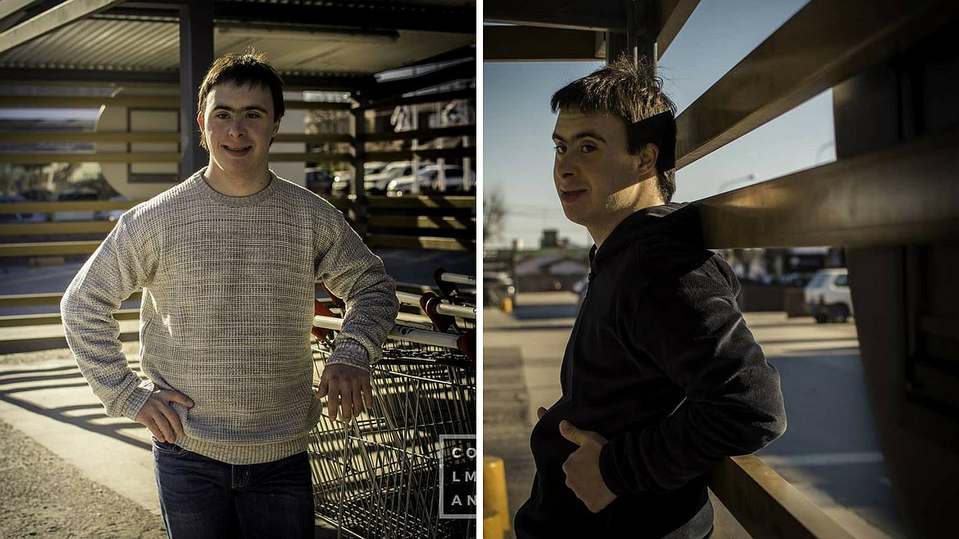 Modelo con síndrome de Down se convierte en el rostro de una marca de ropa (FOTOS)