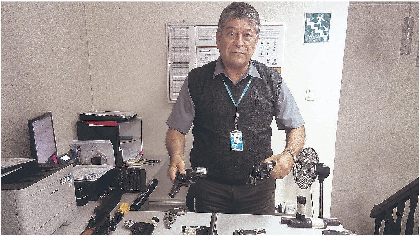 En Lambayeque reportan que unas 2,500 armas legales están en manos del hampa