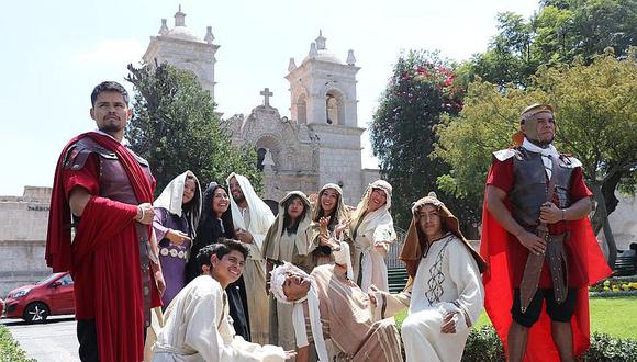 Preparan escenificación de la Pasión de Cristo en Cayma