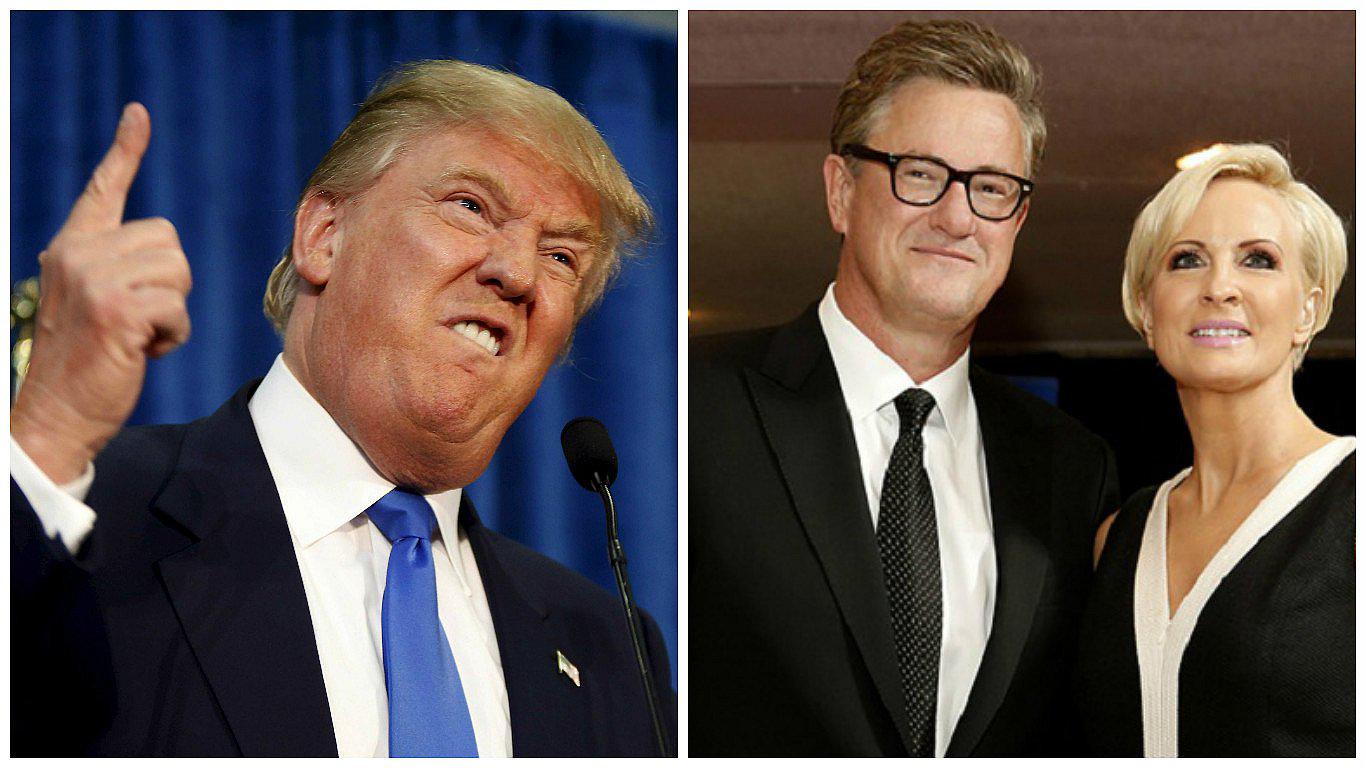 ​Donald Trump genera polémica tras insultar a presentadores de televisión