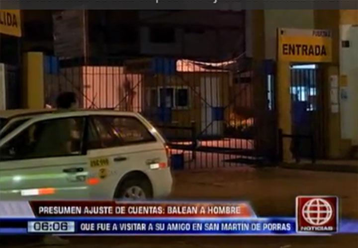 Disparan a hombre en ambas piernas por presunto ajuste de cuentas