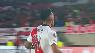 Goles de Martínez y Barco para el 4-0 de River Plate sobre Colo Colo