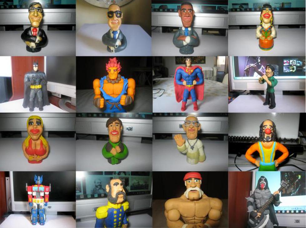 Papa Francisco, Machín y Susana Villarán cobran vida en plastilina (FOTOS)
