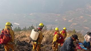 Cusco: bomberos controlan incendio forestal que duró 4 días en Andahuaylillas (VIDEO y FOTOS)