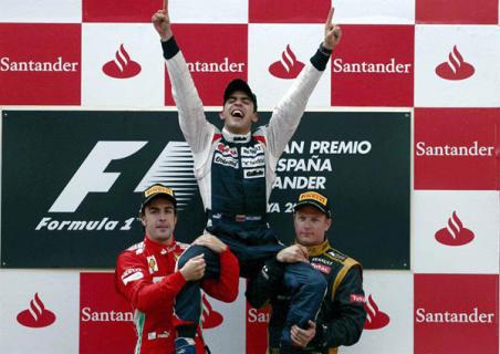F1: El venezolano Maldonado ganó su primer GP  