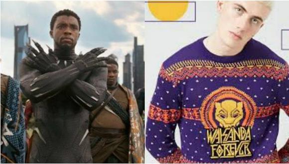 Marca de ropa causó polémica por vender chompa de “Black Panther” con modelo blanco 