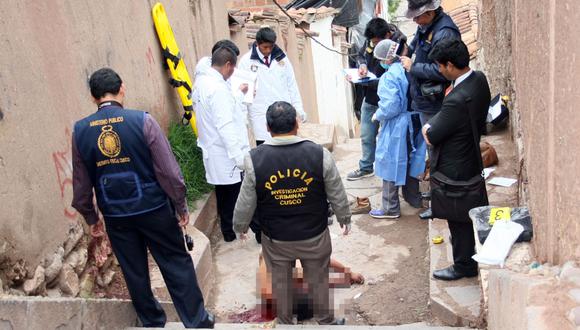 Cusco: Cae presunto asesino de vecino de San Cristóbal