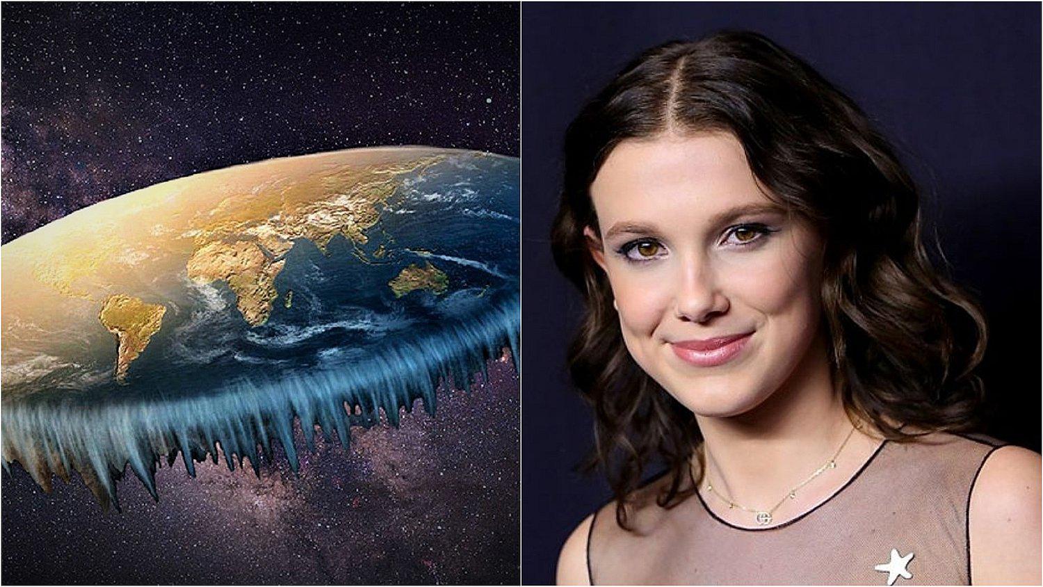 Millie Bobby Brown se declara “terraplanista” y genera burlas en redes sociales (VIDEO)