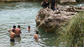 Siguen buscando a hermanos ahogados en río Vilca