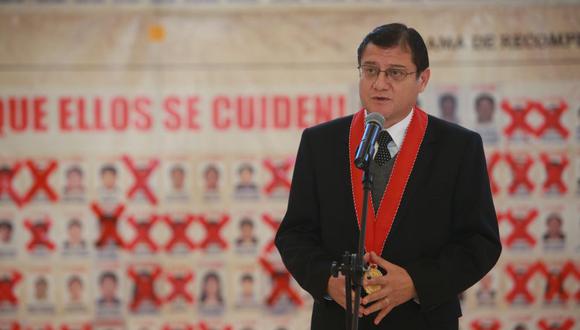 Chávez Cotrina señala que la Diviac está desarticulada. (Foto: Rolly Reyna)