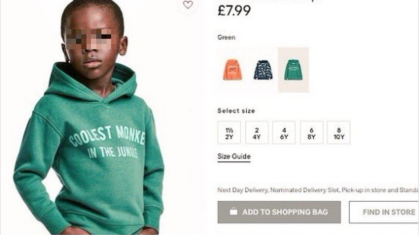 H&M pide disculpas y retira polémico anuncio racista donde aparece un niño (FOTOS)
