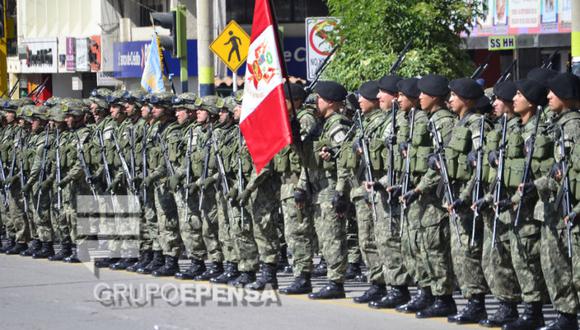Huancas responden al servicio militar voluntario 