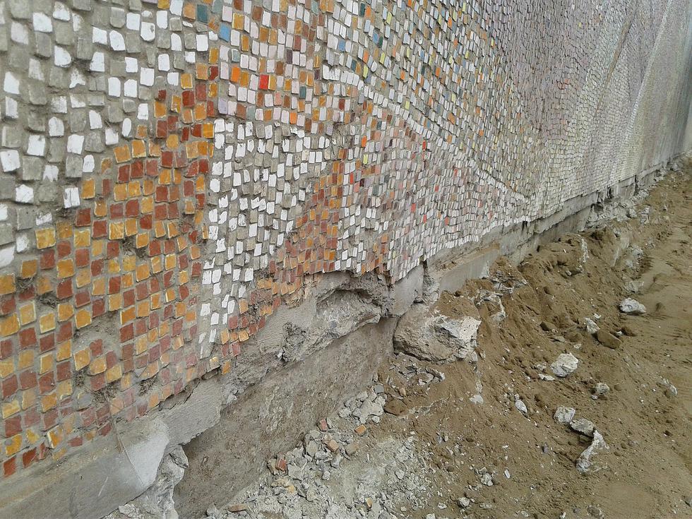 Trujillo: Trabajos de rehabilitación afectan mural histórico de la UNT