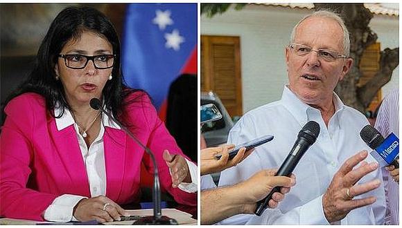 ​Canciller venezolana: "Seguimos esperando las excusas públicas del presidente Kuczynski"