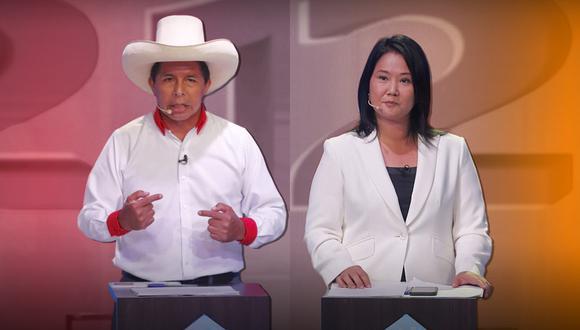Pedro Castillo y Keiko Fujimori sellarán su participación en estas elecciones 2021 con el debate del domingo 30 de mayo. (Composición: El Comercio)