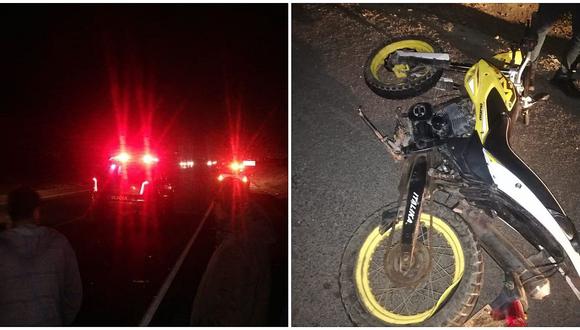 Motociclista pierde la vida tras impactar contra un camión 