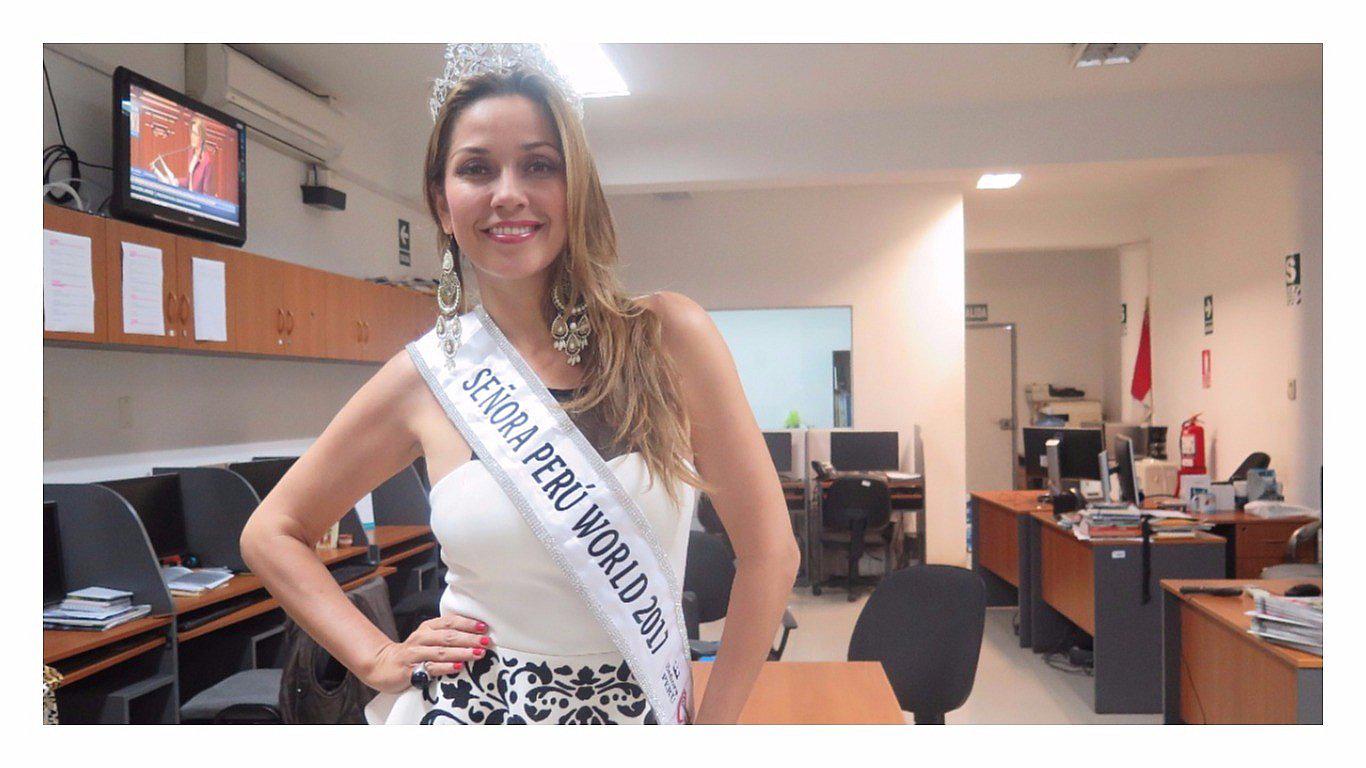 Geraldine Salmón representará al Perú en "Señora Mundo 2017" en Sudáfrica (VIDEO) 