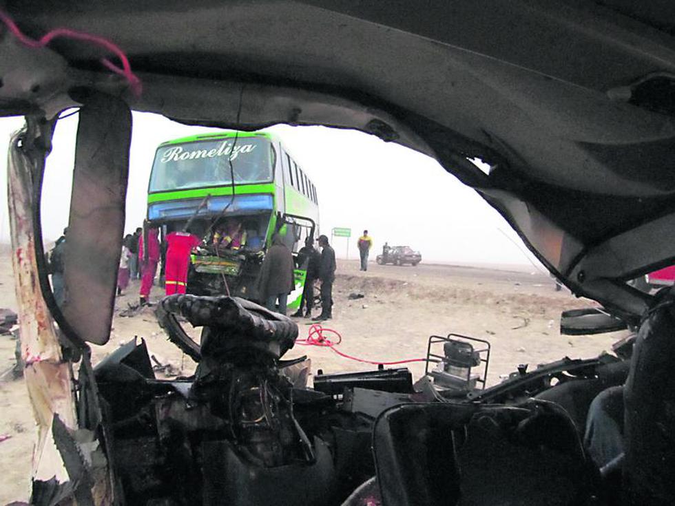 Cinco muertos deja accidente en la CPS