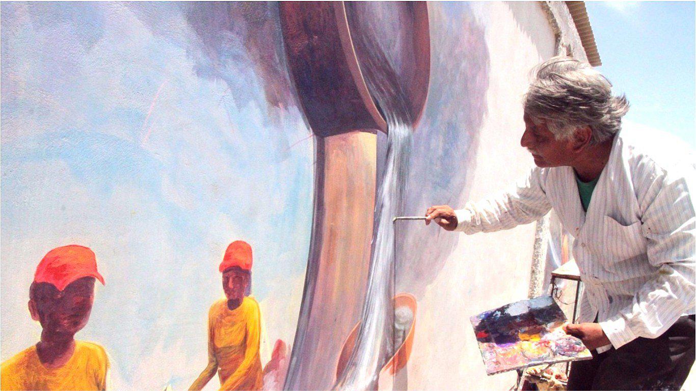 "El Niño Costero" inmortalizado por el pincel de don Teodoro Ayala