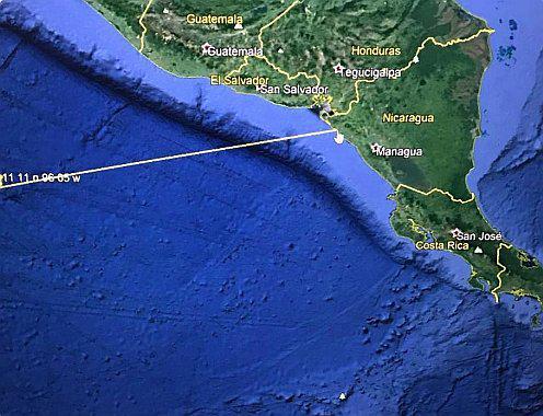EE.UU. alerta a El Salvador y Nicaragua sobre posible tsunami