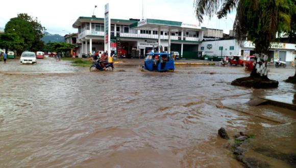8,930 afectados por desborde del Huallaga