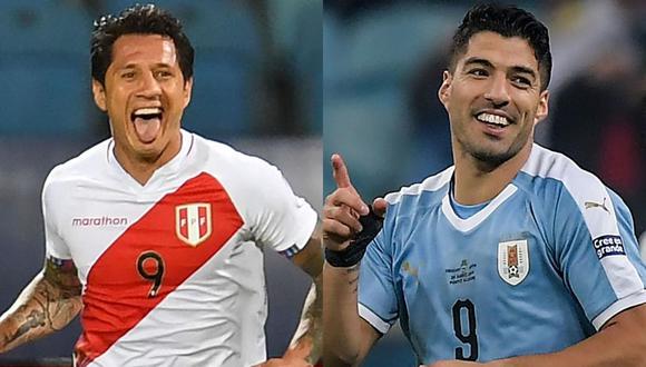 Perú vs. Uruguay se enfrentan en la fecha 17 de las Eliminatorias Qatar 2022. (Foto: AFP)