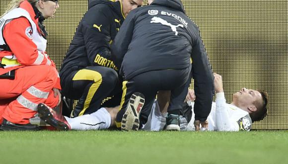 Marco Reus sufrió una nueva lesión