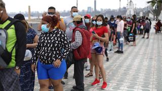 “Llevo media hora esperando acá”: familias realizan cola para ingresar a playa Agua Dulce en Chorrillos (VIDEO)