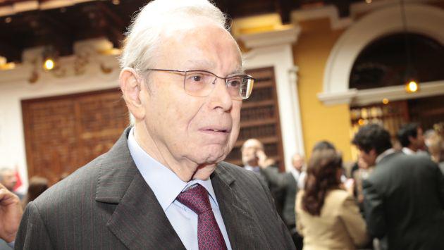 Javier Pérez de Cuéllar: “Hay mucha intolerancia en la propia clase política”. Foto: César Fajardo