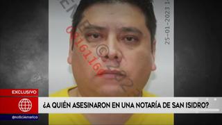 San Isidro: ¿quién es Javier Poémape Chávez, el hombre asesinado en una notaría?