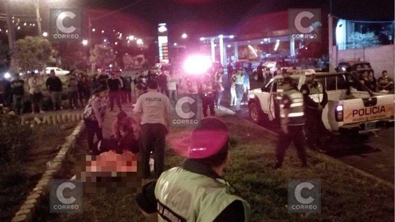 Patrullero atropelló y mató a mujer en San Juan de Lurigancho (FOTOS)