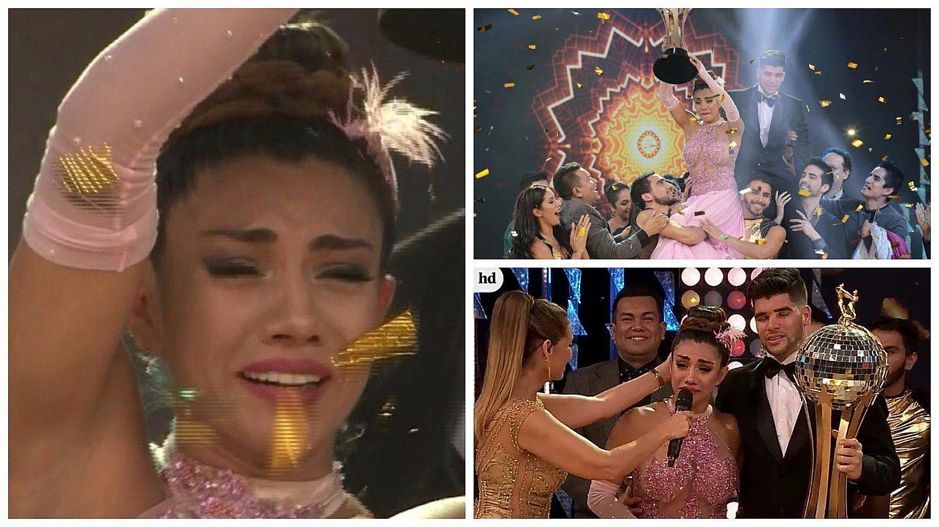  El Gran Show: Diana Sánchez es la campeona y entre lágrimas alzó la copa de la primera temporada 2017 (VIDEO)