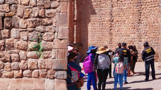Piden a los jóvenes investigar de qué trata el patrimonio luego de descubrirse otro atentado en Cusco (FOTOS)