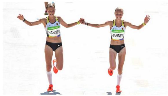 ​Río 2016: gemelas atletas son criticadas por terminar la carrera tomadas de la mano