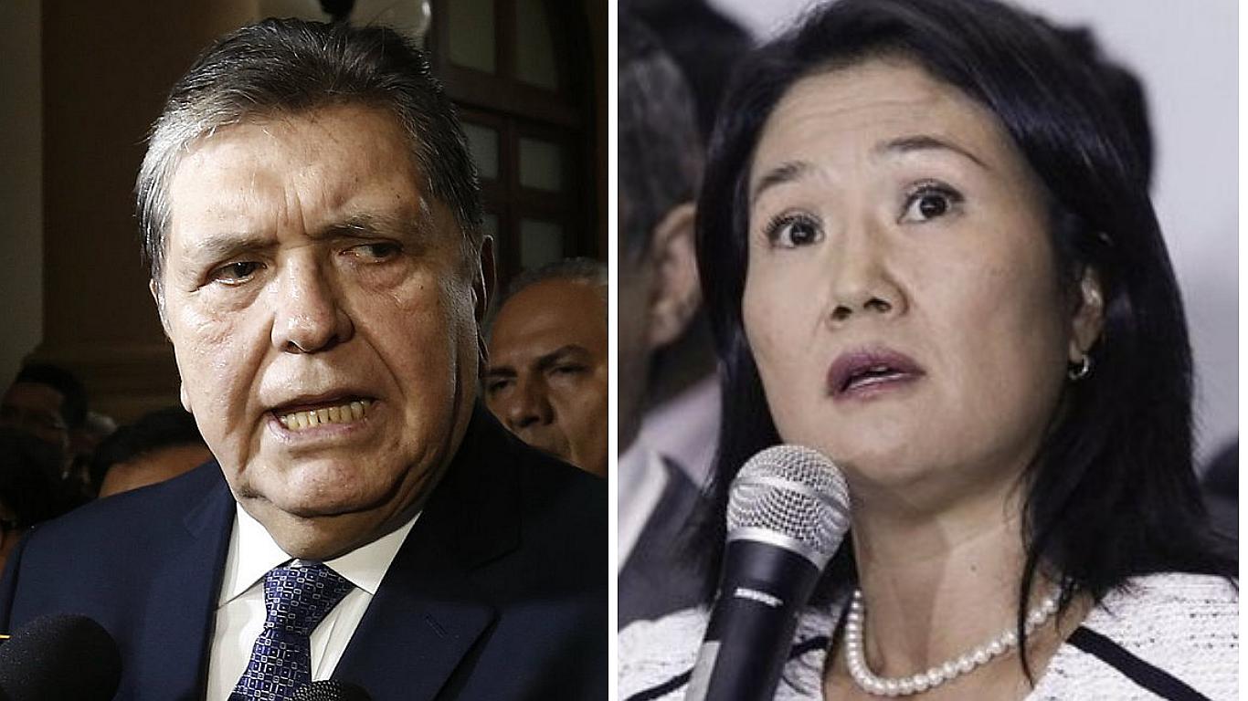 Alan García acusa al Gobierno "de encarcelar a Keiko Fujimori" (FOTOS)