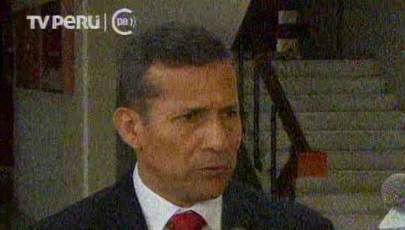 Ollanta Humala sobre Yeni Vilcatoma: "Si hubiera algo concreto que lo presente"