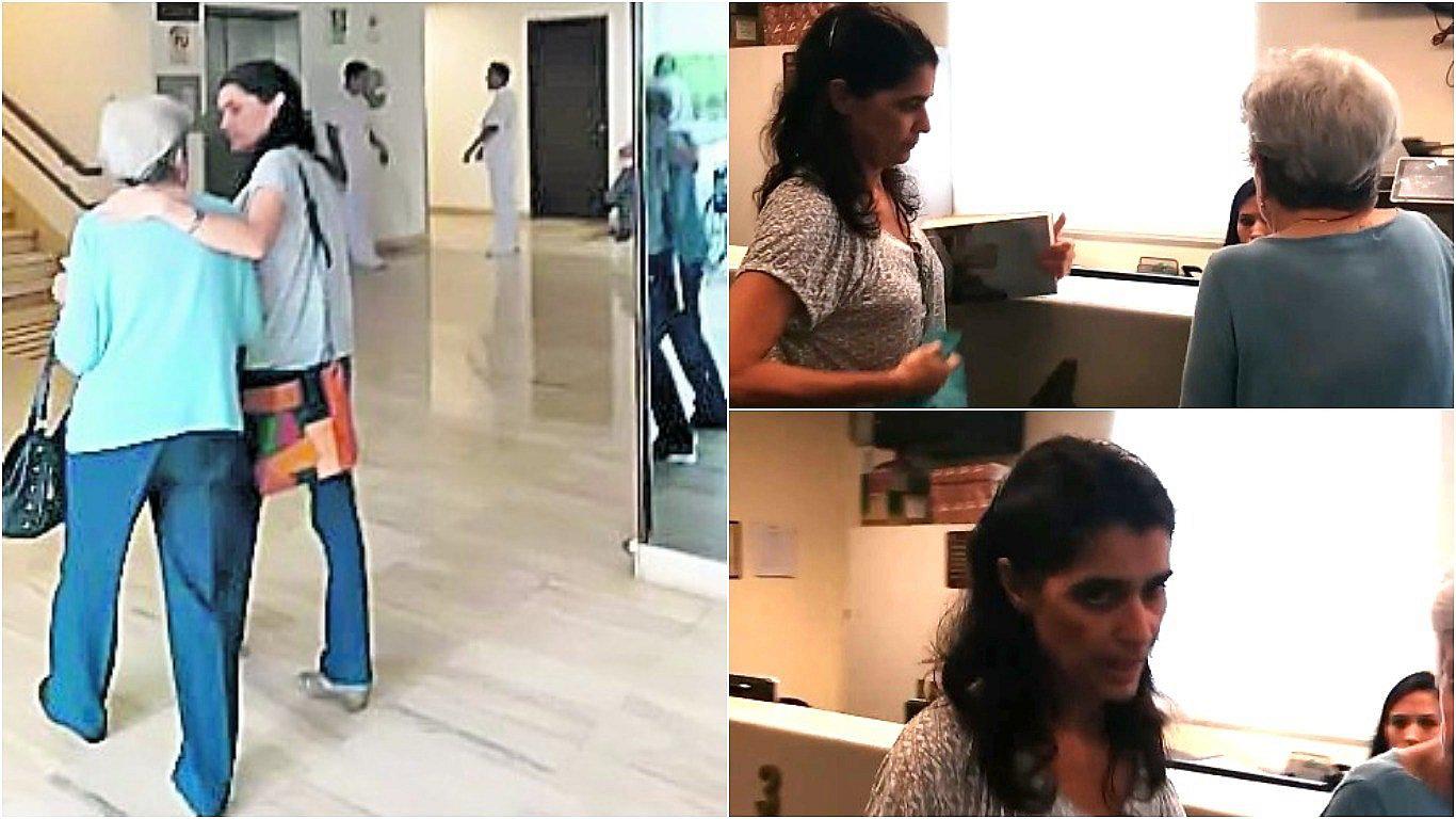 Maritza Garrido Lecca reaparece en público al acudir a clínica (VIDEO)