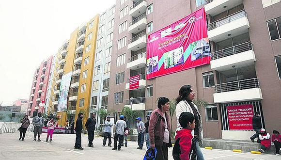 El 43% de viviendas disponibles en Lima se concentra en 6 distritos