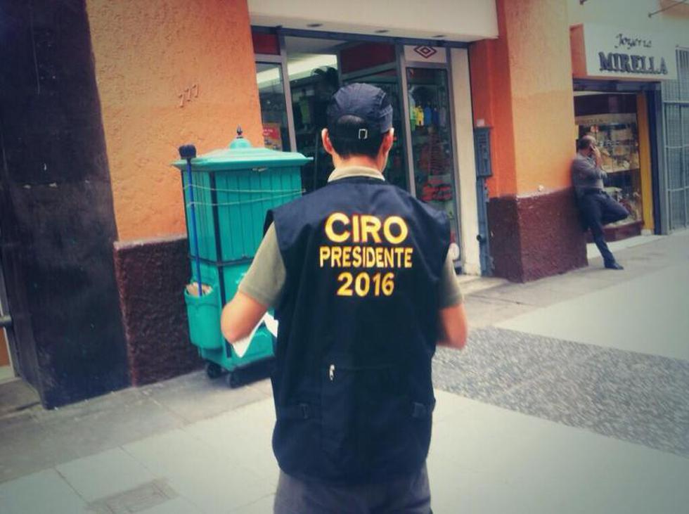 ¿Ciro presidente 2016?: Aparecen volantes y chalecos con miras al 2016