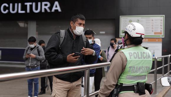 Hasta el viernes 7 de octubre cerrará la estación La Cultura de la Línea 1 del Metro de Lima. ( Fotos: Leandro Britto/Gec)