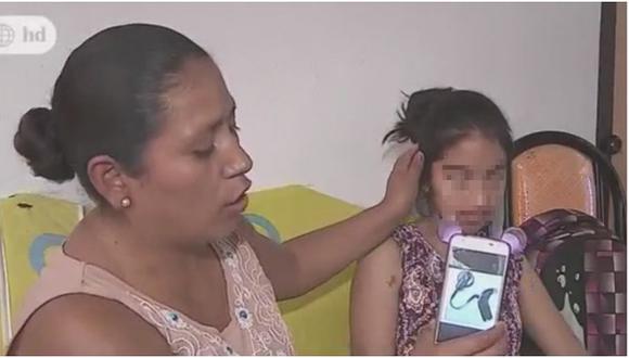 Niña con sordera recuperó audífonos especiales que le robaron en Agua Dulce (VIDEO)