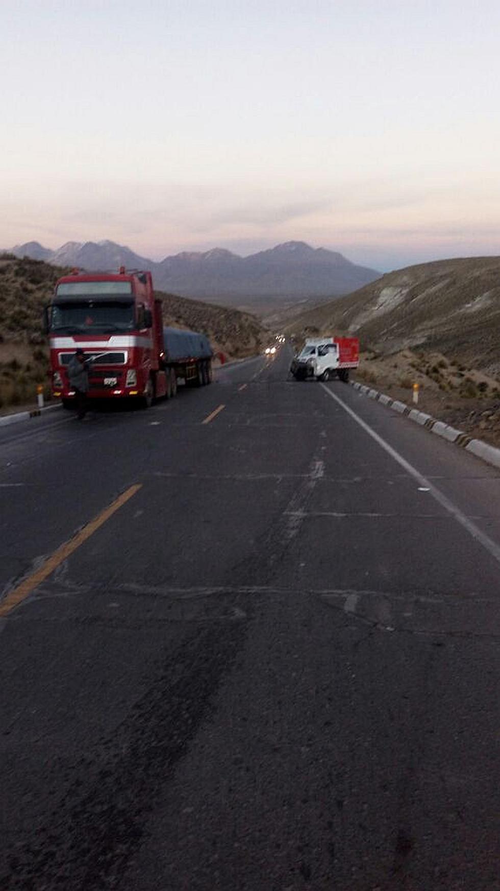Accidente en la Vía Arequipa-Puno deja un fallecido