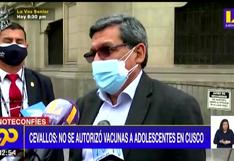 Cusco: Desacuerdos entre el Minsa y gobierno regional por vacunación de menores de edad (VIDEO)