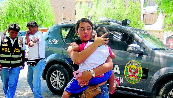 Un niño ecuatoriano es rescatado por la Policía en el distrito El Porvenir (VIDEO)